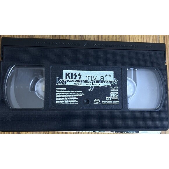KISS - 7 VHS VIDEO TAPE LOT - '70s, '80s & '90s -  GOOD CONDITION. Tested - Picture 14 of 16